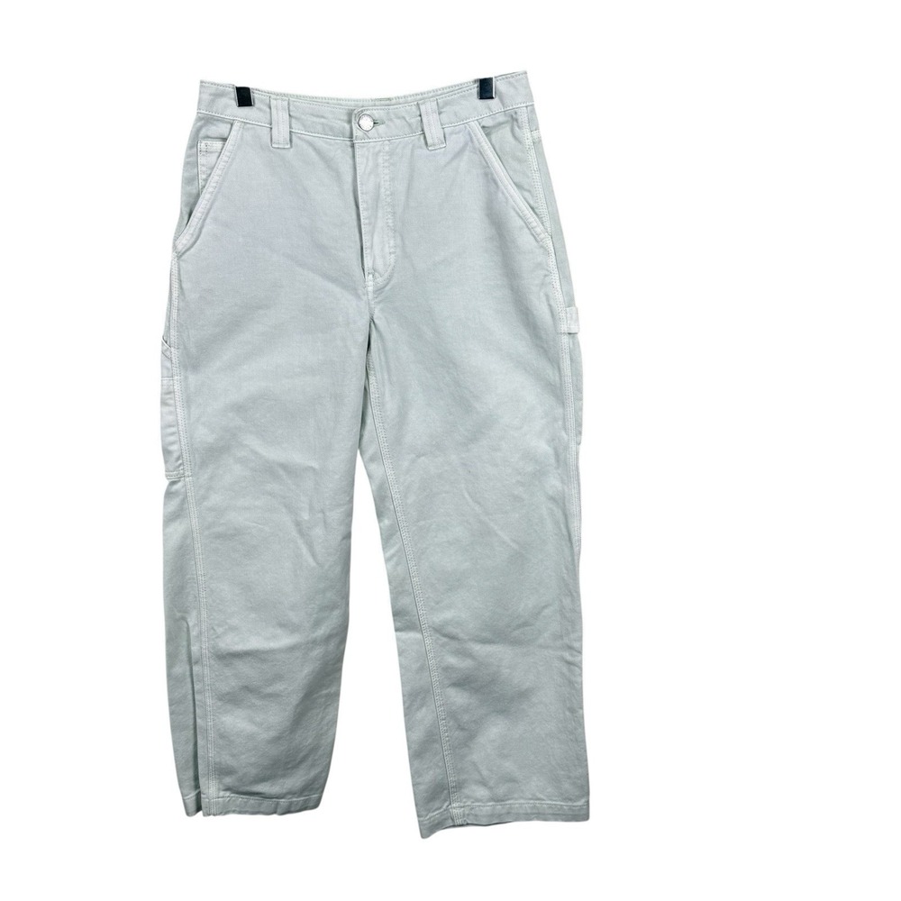 TNA ARITZIA Greenwich Carpenter Pants Womens 4 Relaxed Fit Cotton‎ Denim Twill